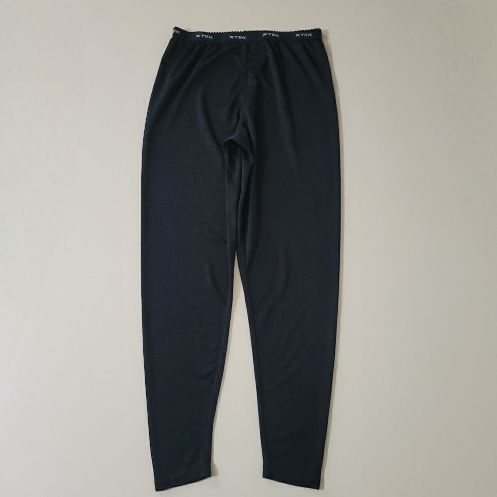 XTEK Women's Black Performance Long Sleeve Base Layer Long Underwear Pant